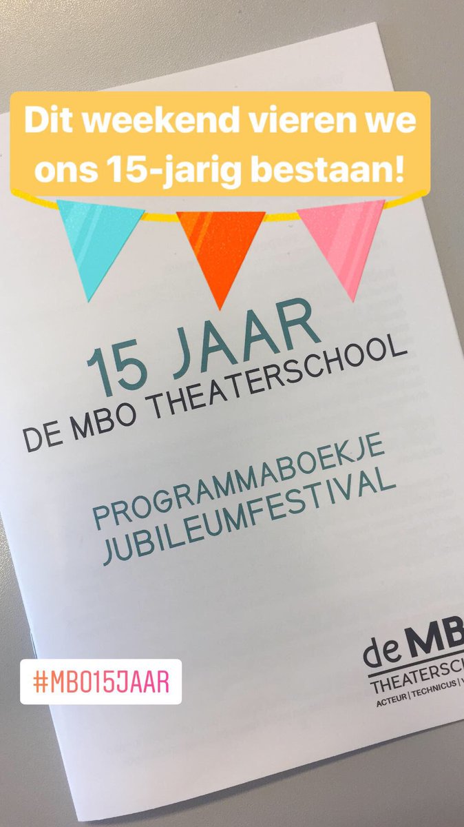 Dit weekend is het feest! We vieren ons 15-jarig bestaan! #mbo15jaar <a href="/AlbedaMBO/">Albeda mbo</a> @Hofpleinrdam #jubileum #festival #mbo #onderwijs