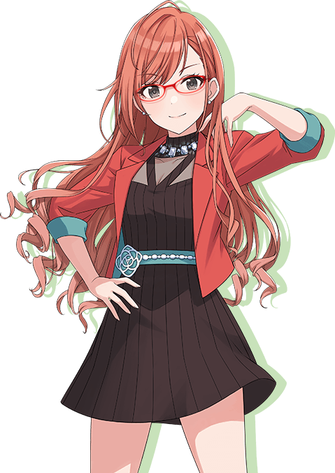 非売品】みぶなつき シンデレラガールズ 有栖川夏葉 A4 クリアファイル