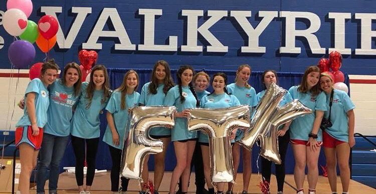$14,843.03 for the kids!❤️ Thank you to everyone who donated and came out to help us celebrate the kids, we couldn’t have done it without you! #ftk #valkyriebeat #danceyourheartout