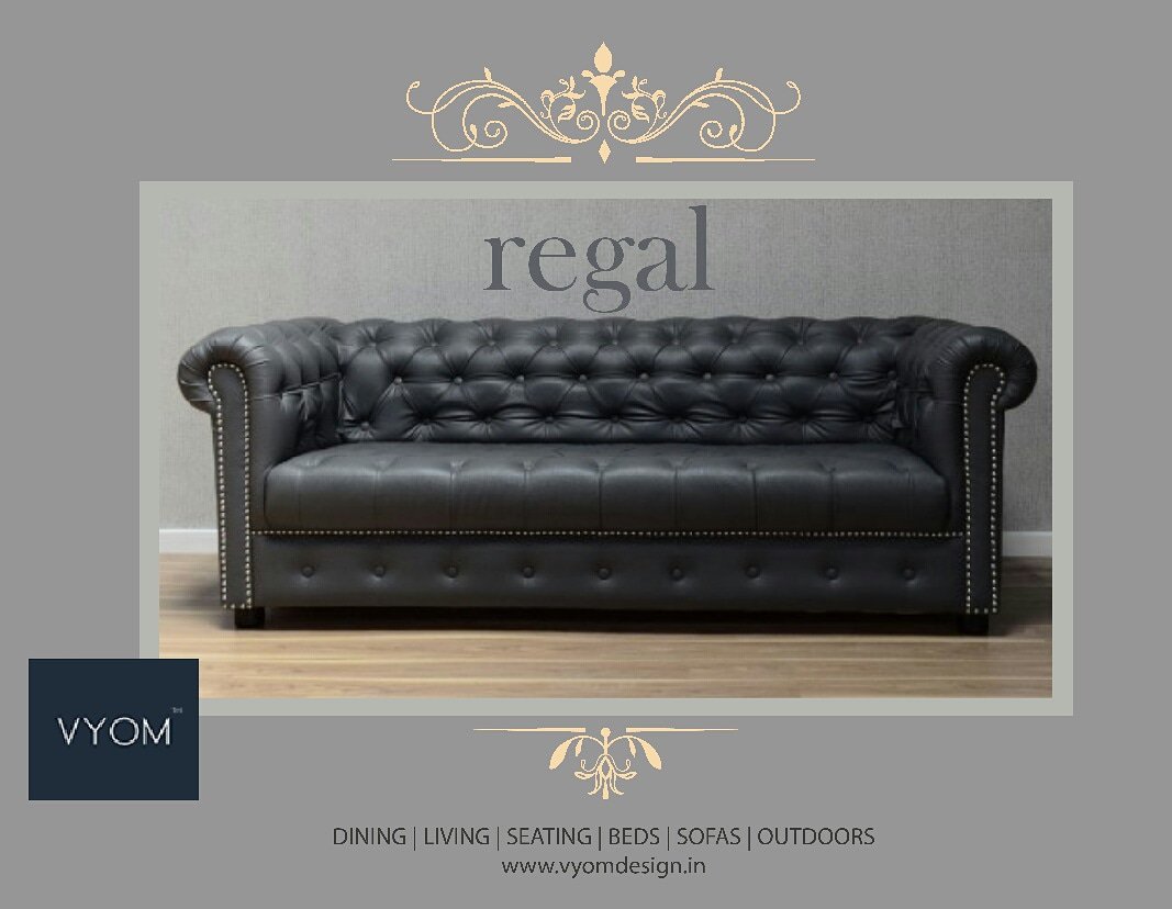 VyomDesign's tweet photo. A seating fit for kings.
FRANCIS is upholstered in grey leatherette, detailed with hand-hammered studs and buttons with deep hand-tufting over a kiln-dried hard wood frame. Take a closer look -https://t.co/IOQrFX19rF
#VyomDesign #Bangalore #DesignerFurniture #Furniture https://t.co/rABUAhfsKu