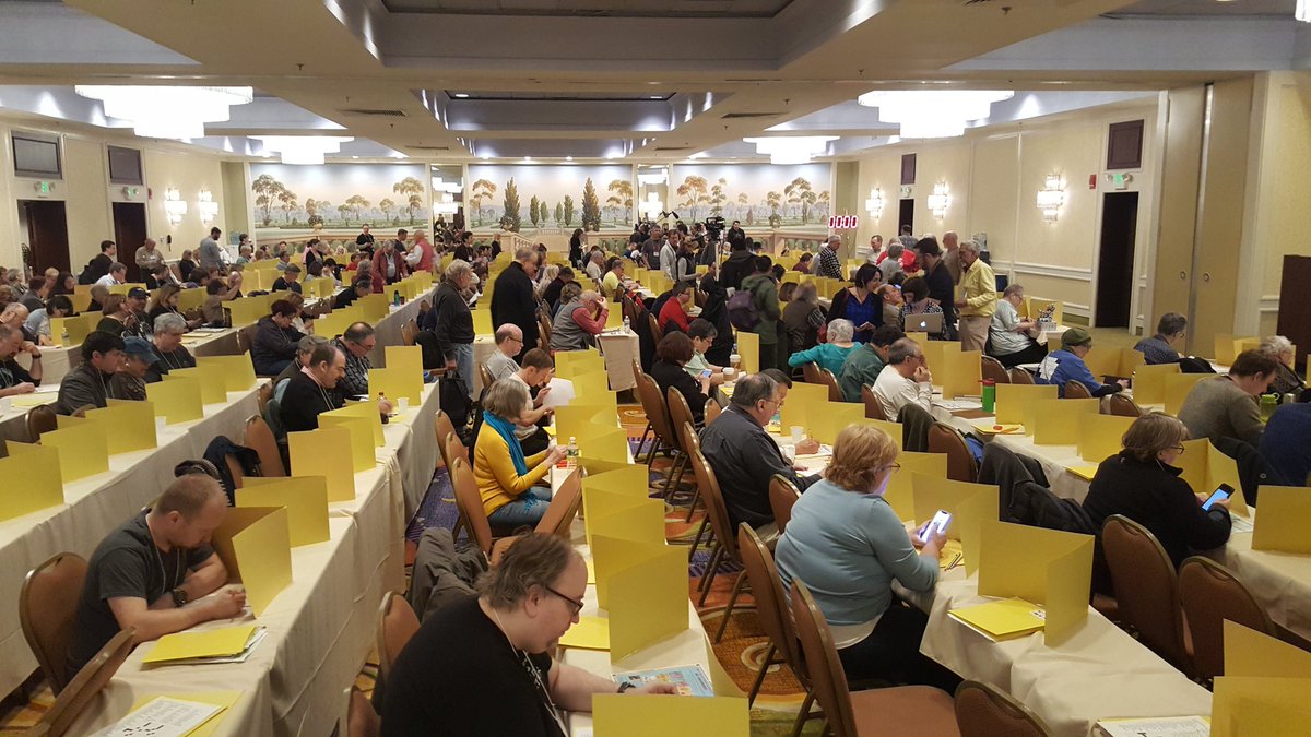 Ballroom is PACKED #ACPT #ACPT2018