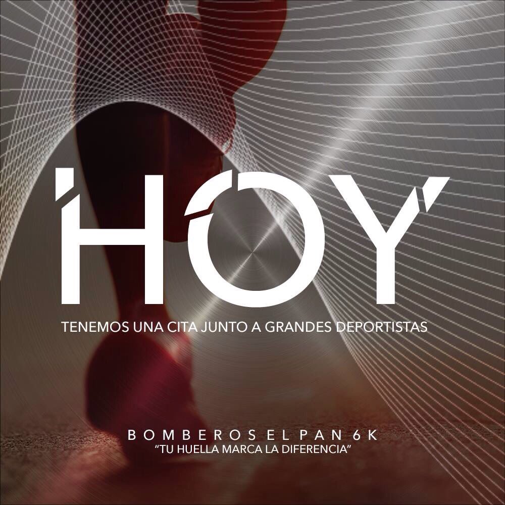 Hoy tenemos una cita en el @munielpan, la carrera atlética #BomberosElPan6k, tu huella marca la diferencia, te espera. Premios, artistas y muchas sorpresas más. #Azuay <a href="/BomberosElPan/">Bomberos El Pan</a>