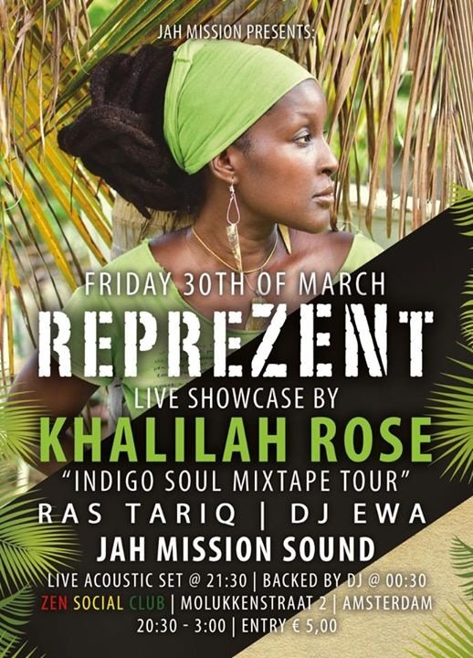 EasytimeCrew's tweet image. facebook.com/events/5956154…
March 30:
Live showcase by Khalilah Rose!
Dj Ewa Sound
Jah Mission Sound
Ras Tariq