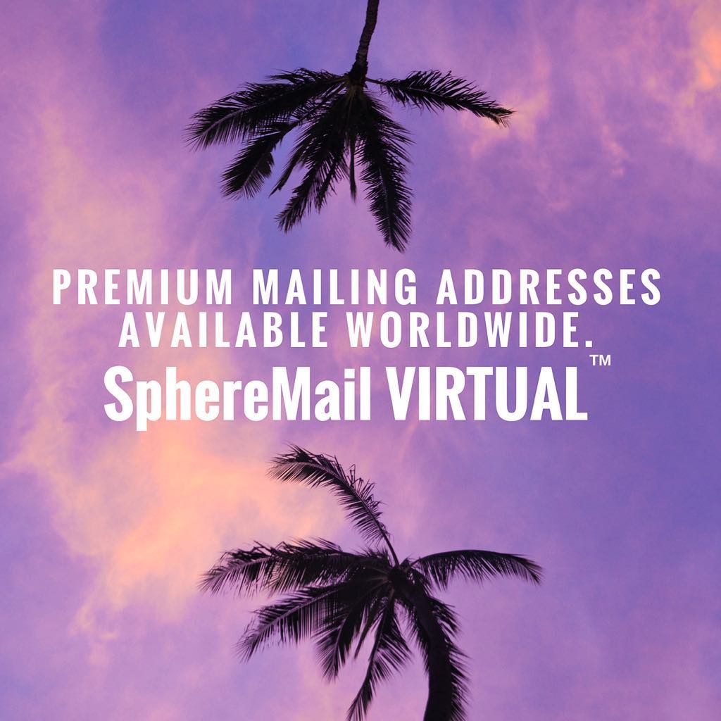 SphereMail's tweet photo. Get a Premium Office Mailing Address for your Business &amp; open your Post Office Mail from anywhere in the World with SphereMail VIRTUAL™
👉at https://t.co/9W6vApMEOc 👈🌴 Available Worldwide. #VirtualMail #VirtualOffice #VirtualMailBox #VirtualMailBoxes #BusinessOwners #Attorneys https://t.co/cWFypUUjq6