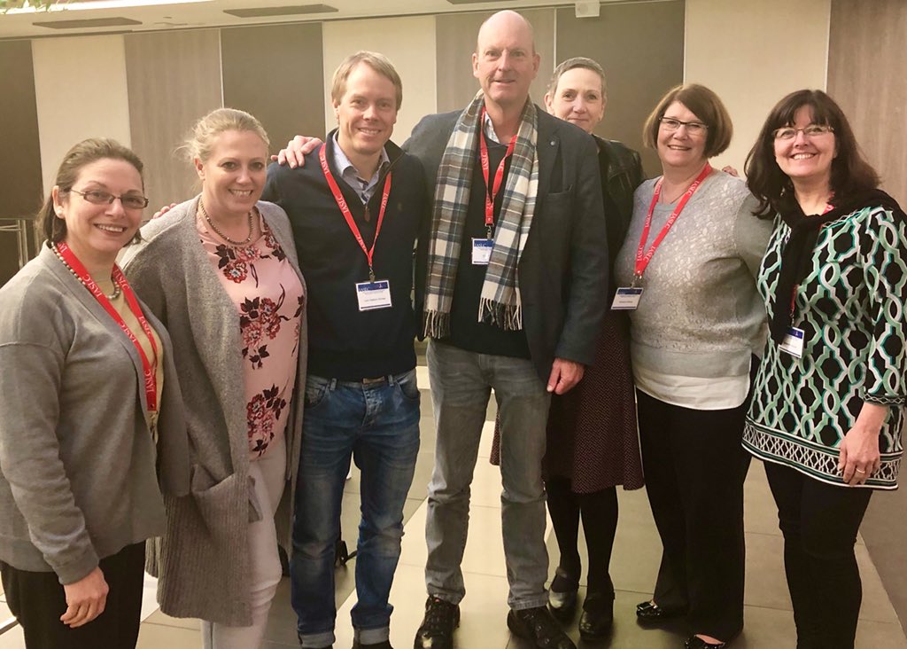 IASLC's tweet photo. Lung cancer nurses &amp; advocates attended the IASLC Lung Cancer Immunotherapy Meeting in Madrid. The nurses conducted a workshop on the management of side effects in immunotherapy &amp; related topics. #LCI18 #lungcancer #immunotherapy #LCSM https://t.co/4ysjvO8nCI