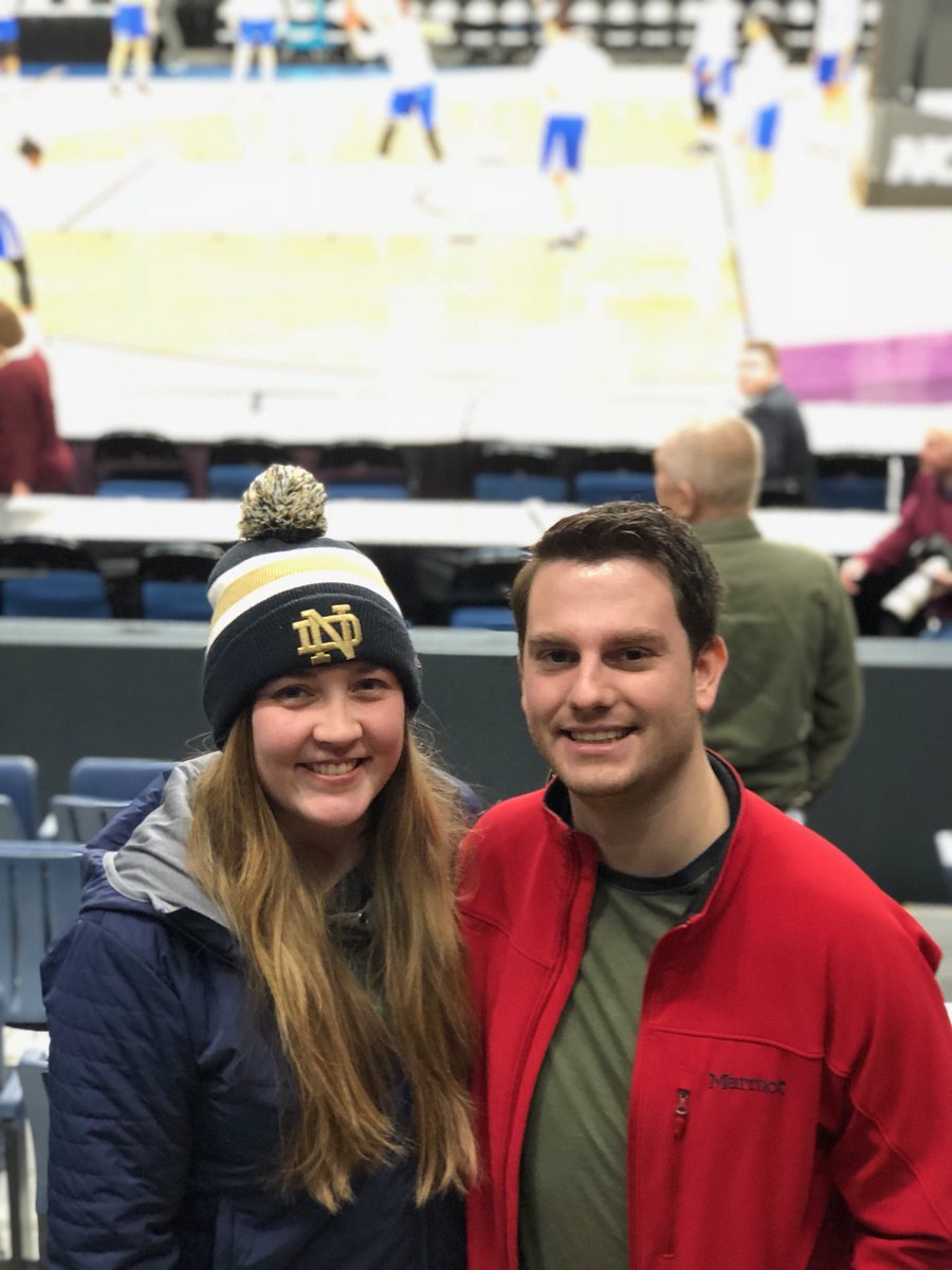 Taybomb33's tweet photo. They may not be in Albany but I’m always repping the Irish! @ndwbb https://t.co/2voHQK11qY