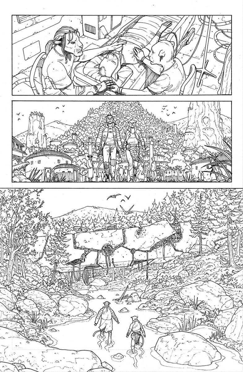 erdna11's tweet image. For #sequentialsaturday , something from my latest pitch: