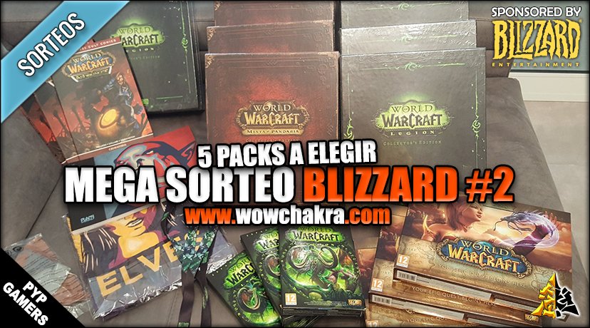 WowChakra's tweet photo. ¡No dejes de hacerte con estos regalazos #MegaSorteo2 de productos de World of Warcraft!
▶️ 5 packs (35 regalos)
▶️ Hasta el 30 de Marzo
▶️ Máximo 1 ganador fuera de España
▶️ Sponsored by #blizzard
▶️ 7 formas de participar en Gleam ⬇
https://t.co/2pmJLruVYw https://t.co/eGHcLWoVIF