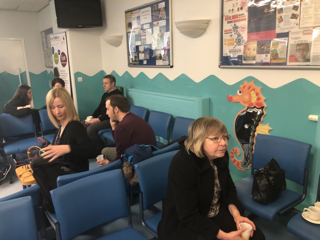 Bham_Childrens's tweet photo. Welcoming all our lovely supporters to our new #EyeDepartment https://t.co/Ny55oBcySw