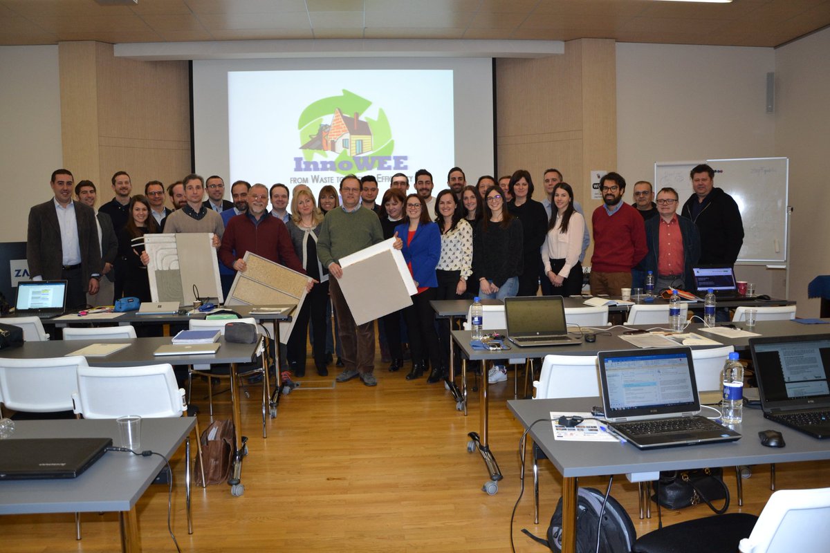 InnoWEE_H2020's tweet photo. Consortium meeting in Ljubljana! #circulareconomy #energyefficiency #retrofitting https://t.co/TCL4OXenNe