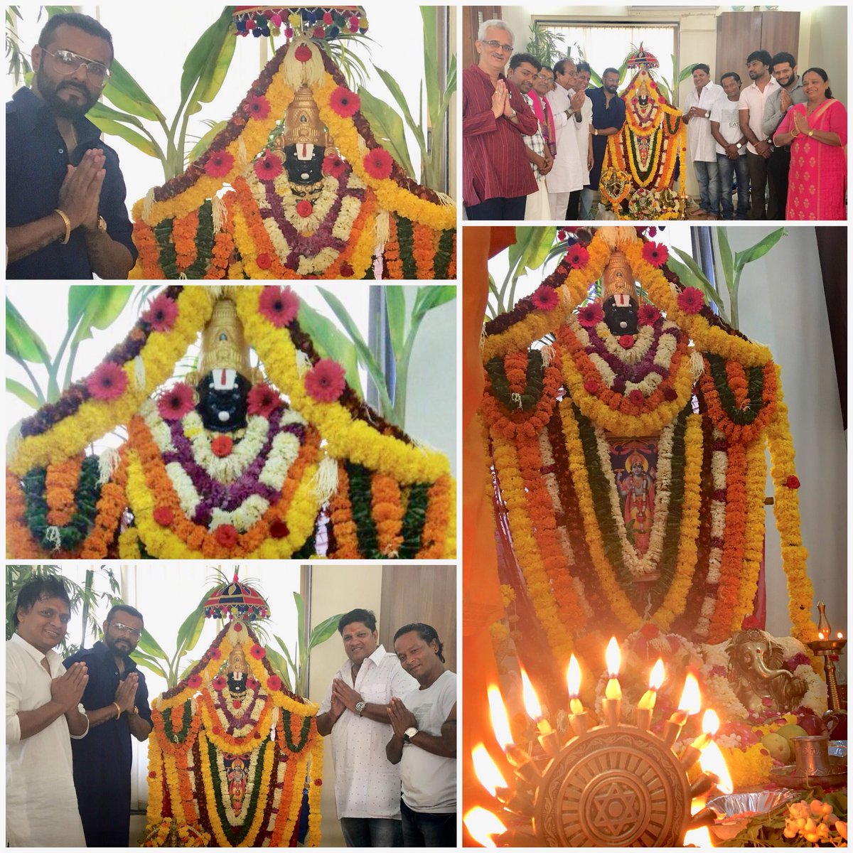 maxi786's tweet photo. 2018 #Satyanarayan #Pooja at the #IFTCA #Office ..... #Blessed to be part of such a awesome & positive pooja #PraiseTheLord #GodsGrace 🙏🙏🙏🙏🙏 https://t.co/ZOCqtqdo7g