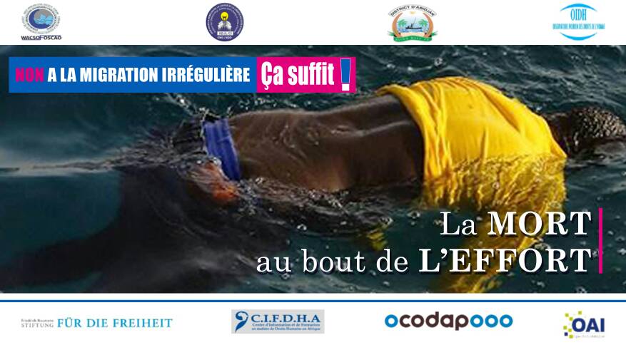 traore06's tweet photo. Voulant emprunter la routes du paradis, il a atterri en enfer.  Frangin la mer tue baby est mieux. 
#PrixUEDH2017
#StopDjissra
#CIV225 https://t.co/G7m40vJPu7