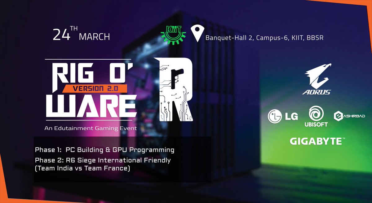 AORUS_France's tweet image. Nos collègues d'#AORUS India ont organisé un show match #R6S pour l'événement #RingoWar entre la team FR et la team IN

Le stream du match dispo ici : twitch.tv/bambino_r6