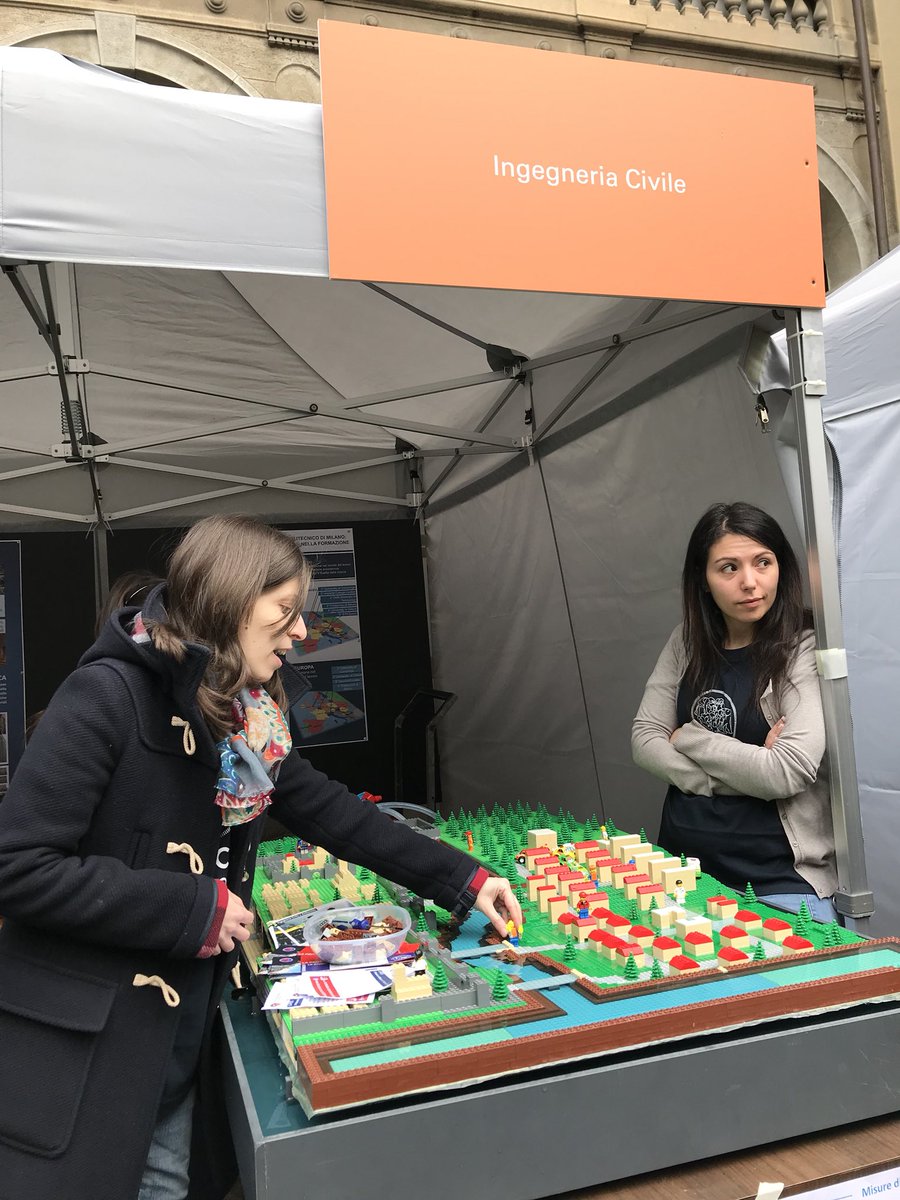 dica_polimi's tweet photo. Modelli di Ingegneria Civile #opendaypolimi #CivilEngineering @polimi https://t.co/qR824q32xQ