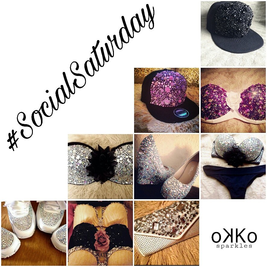 Customised #fashion using crystals and embellishments ✨✨ #UKGiftHour #crafturday <a href="/UKGiftHour/">UKGiftAM</a> <a href="/Crafturday_/">#Crafturday</a> #socialsaturday #sharingiscaring