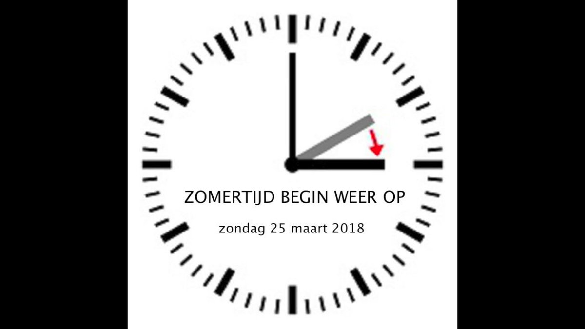 Subtraining's tweet photo. Let op! De klok gaat vannacht een uur vooruit. https://t.co/Pgow0ZEJwO