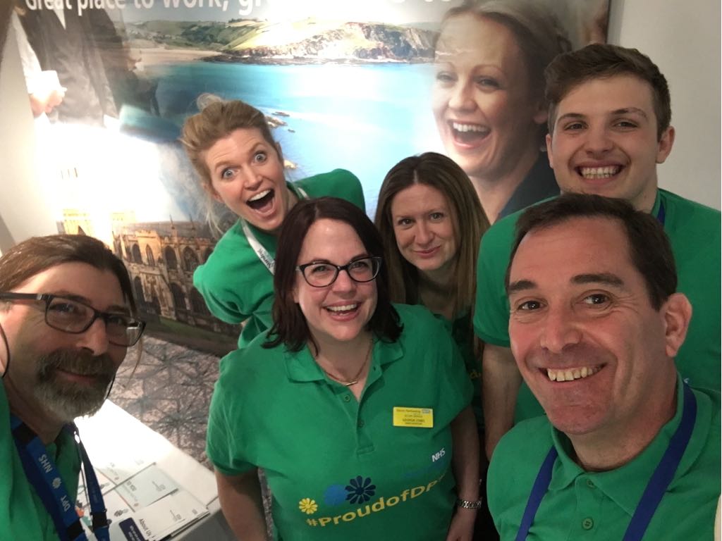 nursebenjji's tweet photo. Come say hello to our wonderful team at the Nursing times careers event in Bristol #dpt #NTCL @NursingTimes @DPT_NHS https://t.co/avFbCc3aD1