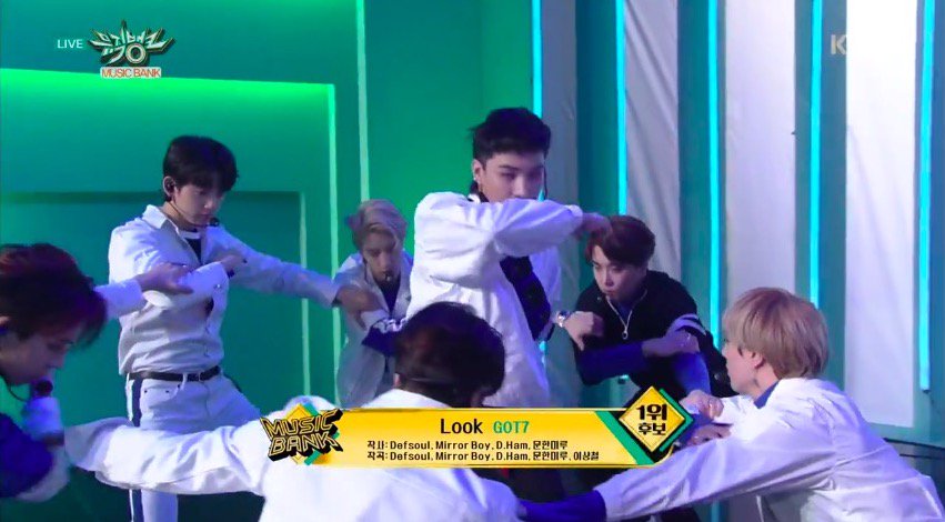 nidthida's tweet photo. WATCH: #GOT7 Makes Comeback On "Music Bank" With "Thank You" And "Look" #Look1stWin https://t.co/DfuwVYlgdC by #GOT7_INA via @c0nvey https://t.co/09TEcTacfg