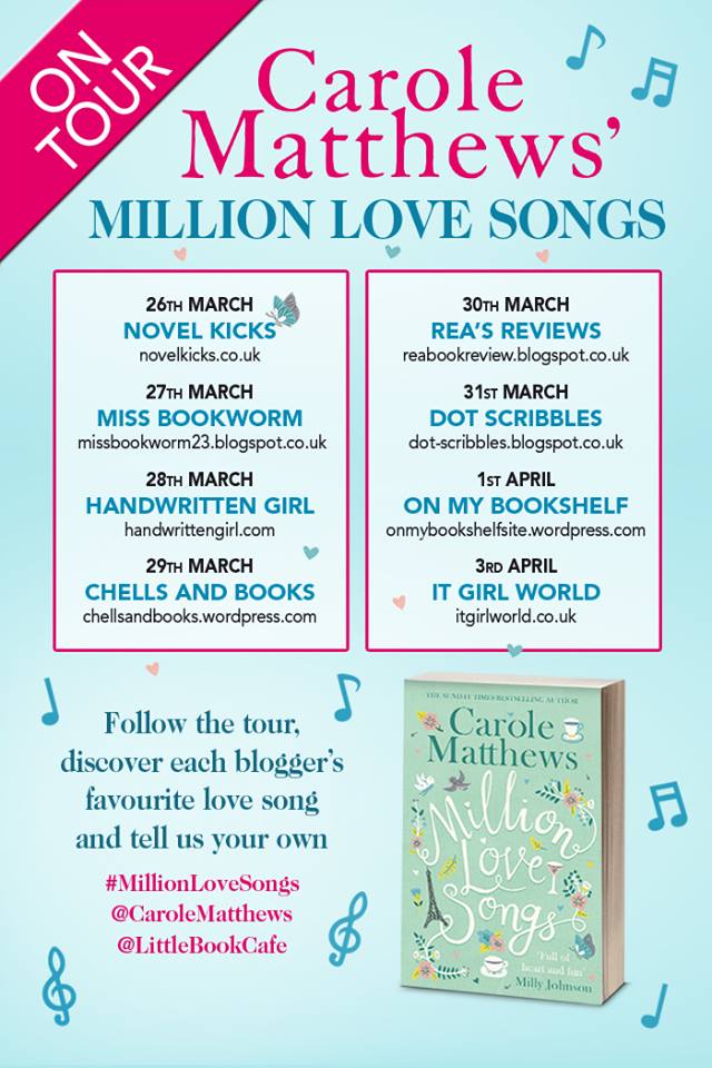 carolematthews's tweet photo. I am on virtual tour next week, apparently... C : ) xx #MillionLoveSongs https://t.co/1LvAIzsToJ