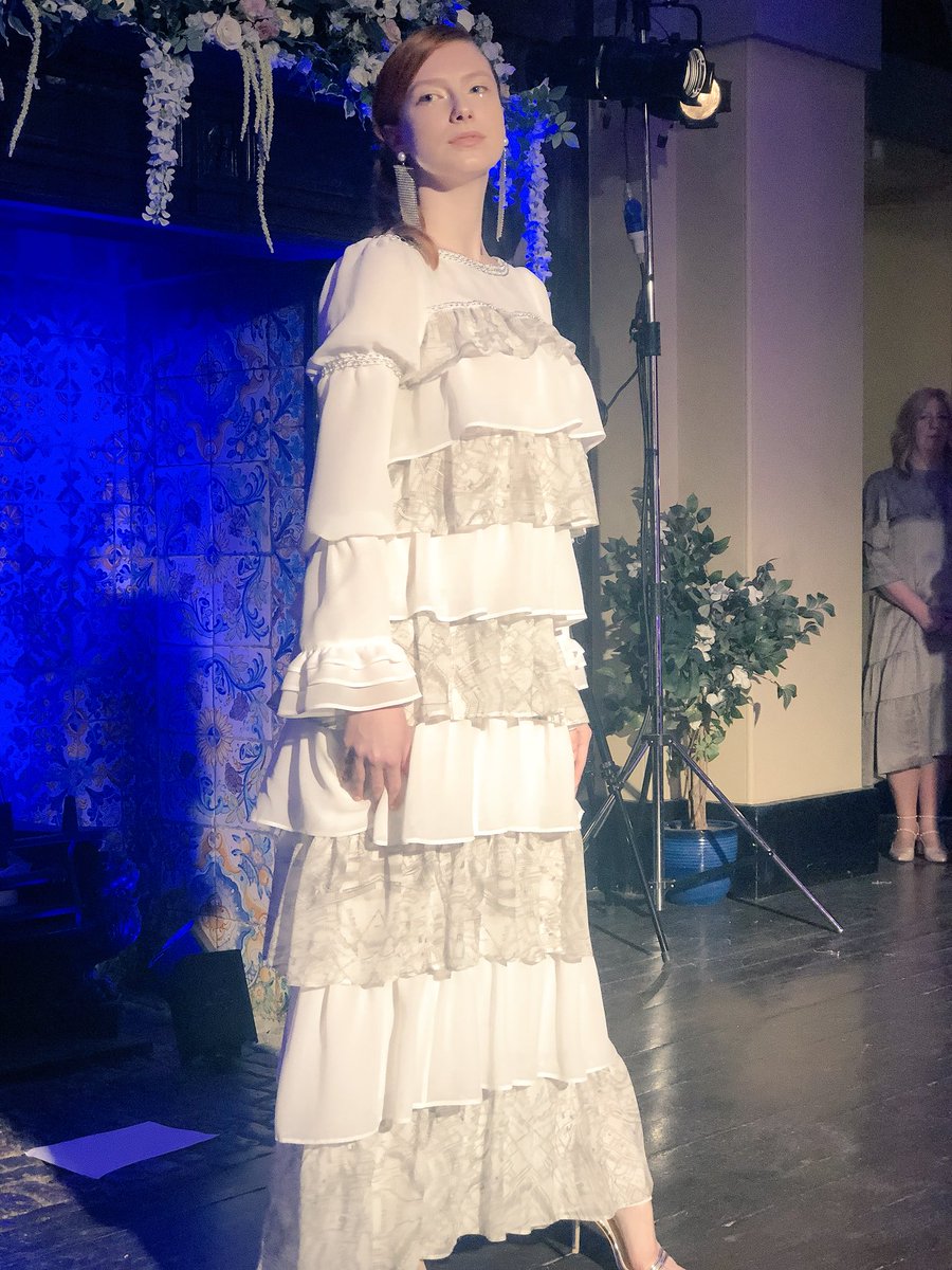 Loved the debut collection from <a href="/stylistSFW/">Sue Fyfe-Williams</a>’s G&amp;F Couture at the <a href="/KingswestonHse/">Kings Weston House</a> show in aid of <a href="/bloodwise_uk/">Bloodwise</a>! Inspired by a 1780 map of Bristol ❤️