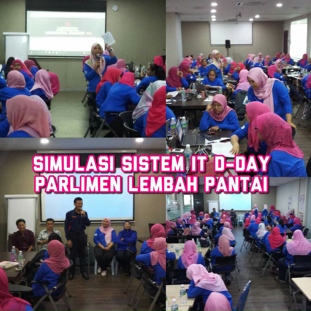 sha_habshee's tweet photo. Simulasi Sistem IT-D-Day Parlimen Lembah Pantai #TeamPuteriUMNOWP #PuteriPeduli #BN4WP #JalanTerus #Wilayahdihatiku tahniah @Honeymsalleh dan #PuteriUMNOLembahPantai.. @TengkuAdnanReal @emysamsudin @rizalmanmokhtar @RajaNongChik @Pu3LembahPantai @Zuhri https://t.co/jzOie9ftFh