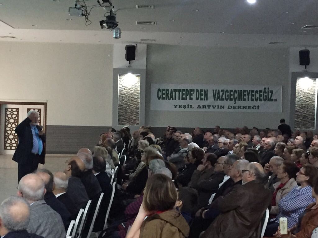 Prof. Dr. Ali Demirsoy: zehirli toksik maddeler yağmur suları ile toprağa karışacak. Uzun vadede bu durum ciddi halk sağlığı problemlerine neden olacak. Tabi eğer #Artvin halkı dur demezse!