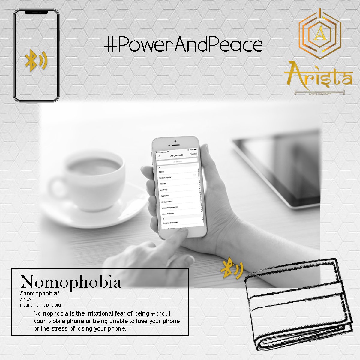 aristavault's tweet photo. Did you suffer from Nomiphonia, Ever? - the word nomophobia is a portmanteau made up of no + mobile + phone + phobia. 

Arista vault is the cure to your problem! 
With Arista vault Forget any fears of losing phone contacts. 

#aristavault #arista #Smartwallet #smartwalletindia https://t.co/y6n06Npgex