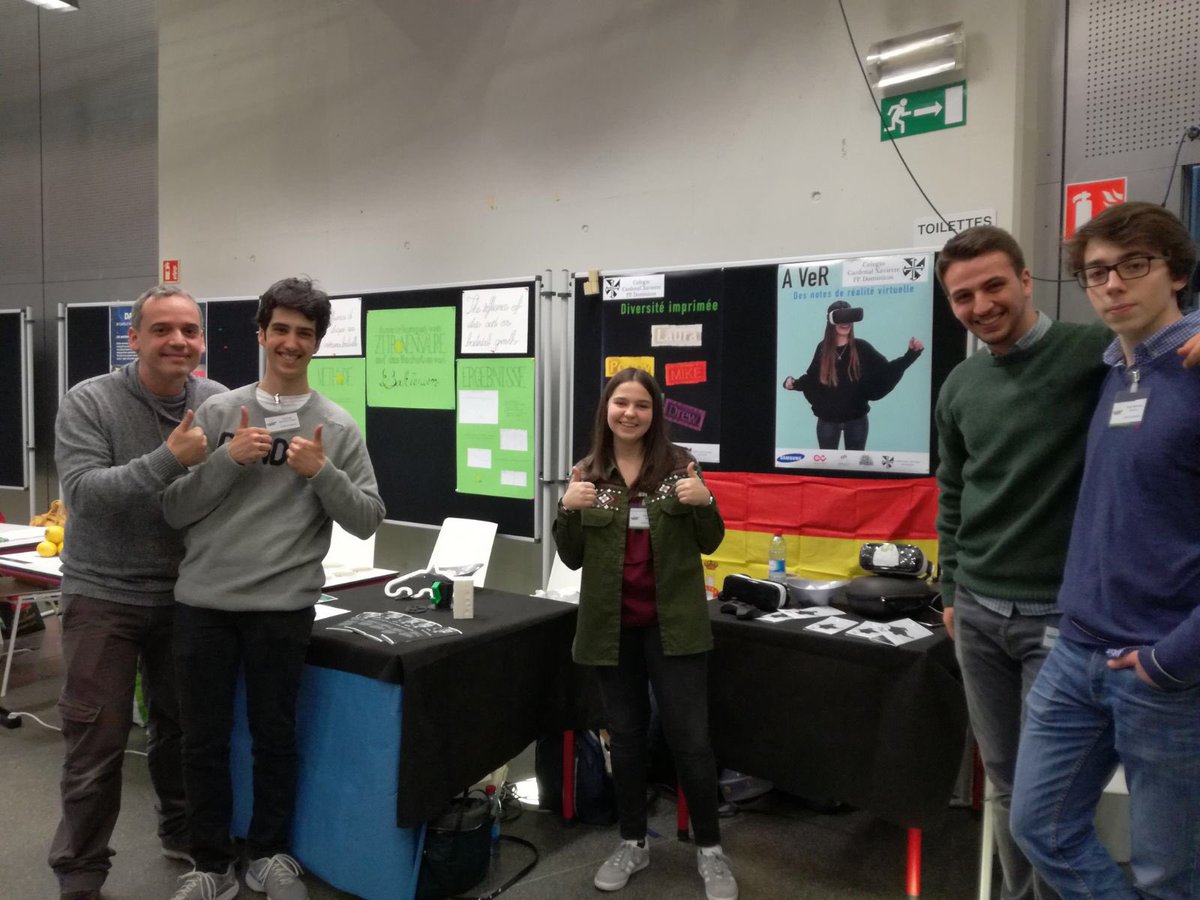 elprofeabra's tweet photo. Encantado de poder asistir a EXPO SCIENCES LUXEMBOURG de la mano de @ICIJA_Spain para que mis alumnos presenten sus proyectos @cxavierre #mobiscience2018 https://t.co/FKz0e2slRx