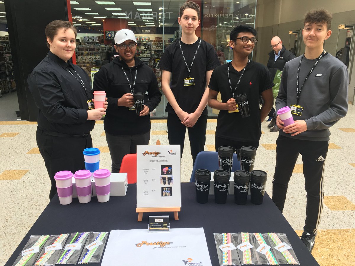 StCC_YE's tweet photo. Please come down and support our Year 10 Young Enterprise Company in the @Arndale_Centre today 9am to 4pm @YEPrestige @StCCEastbourne https://t.co/RqHYRBG5fV
