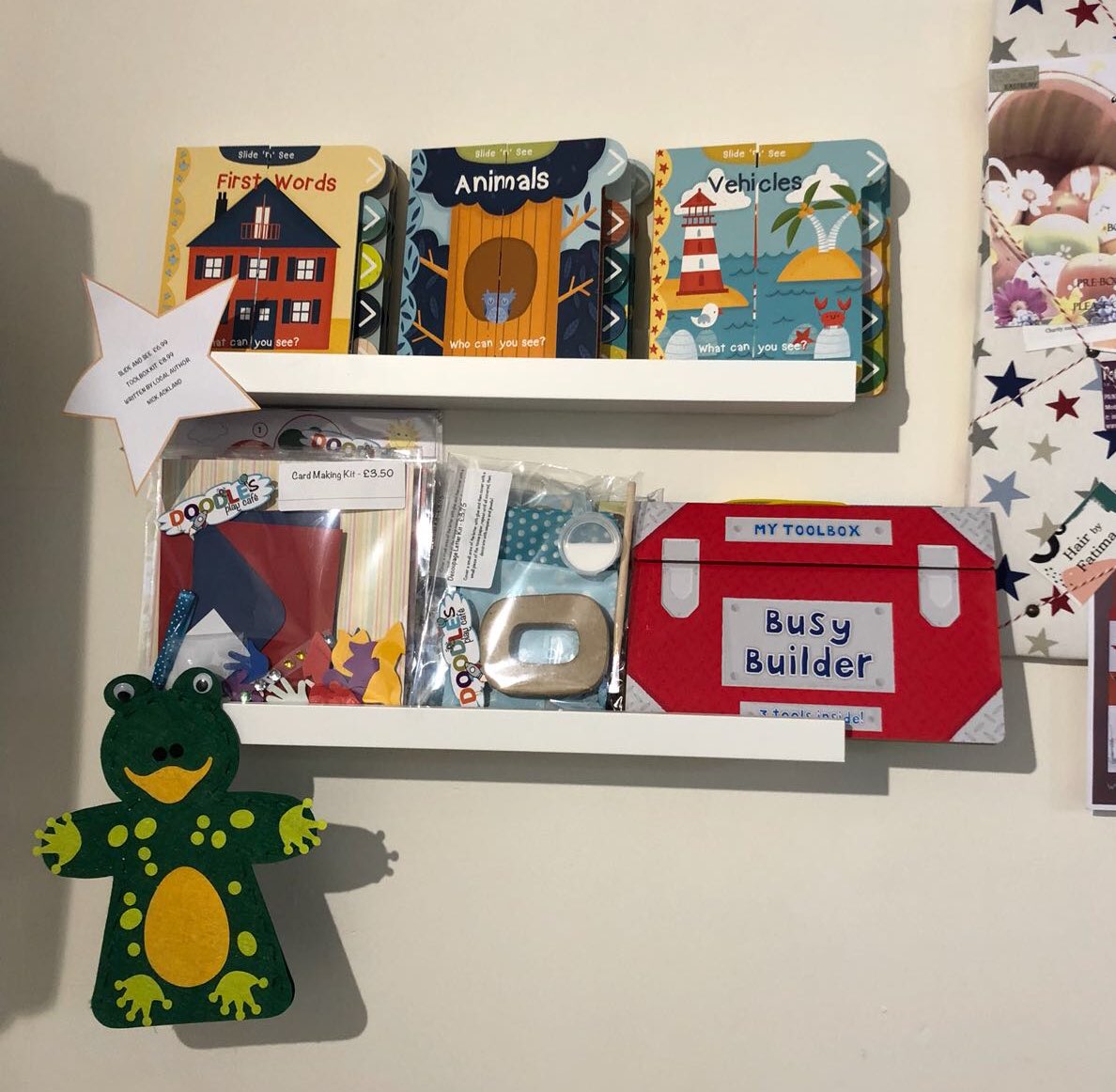 iamabookwormuk's tweet photo. Wonderful to see some of our children’s book titles for sale in a local play cafe. @doodlesplaycafe is a fantastic spot for a cup of tea/coffee &amp; cake whilst you relax and your little ones play. 📚🍰☕️ https://t.co/tKHjWm4nPV