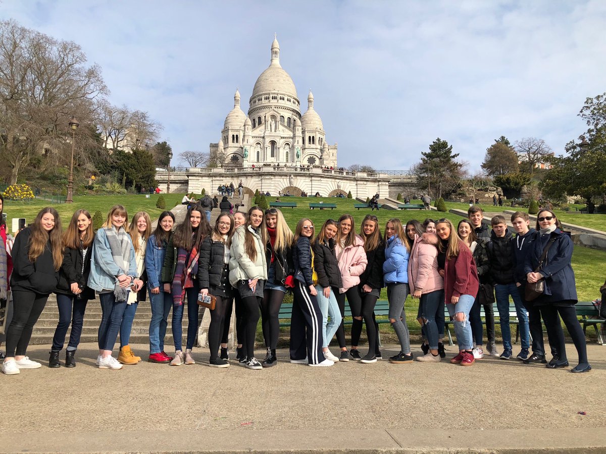 The sun is shining in Montmartre this morning <a href="/TarporleyHigh/">Tarporley High School & Sixth Form College</a>