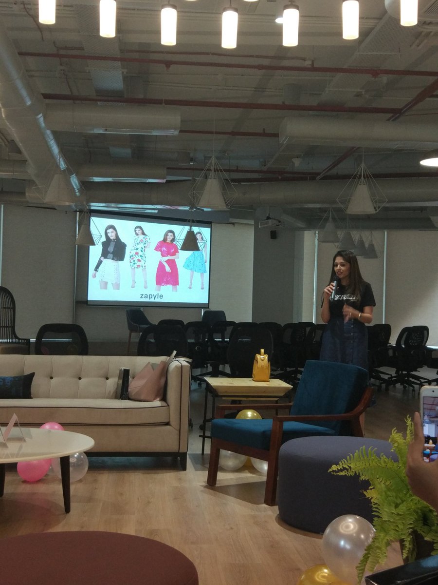 BhaktisBanter's tweet photo. Rashi Menda, founder of @ZapyleSocial takes ur through the #Zapyle journey ✌️✌️ https://t.co/XcAnBpqIyP
