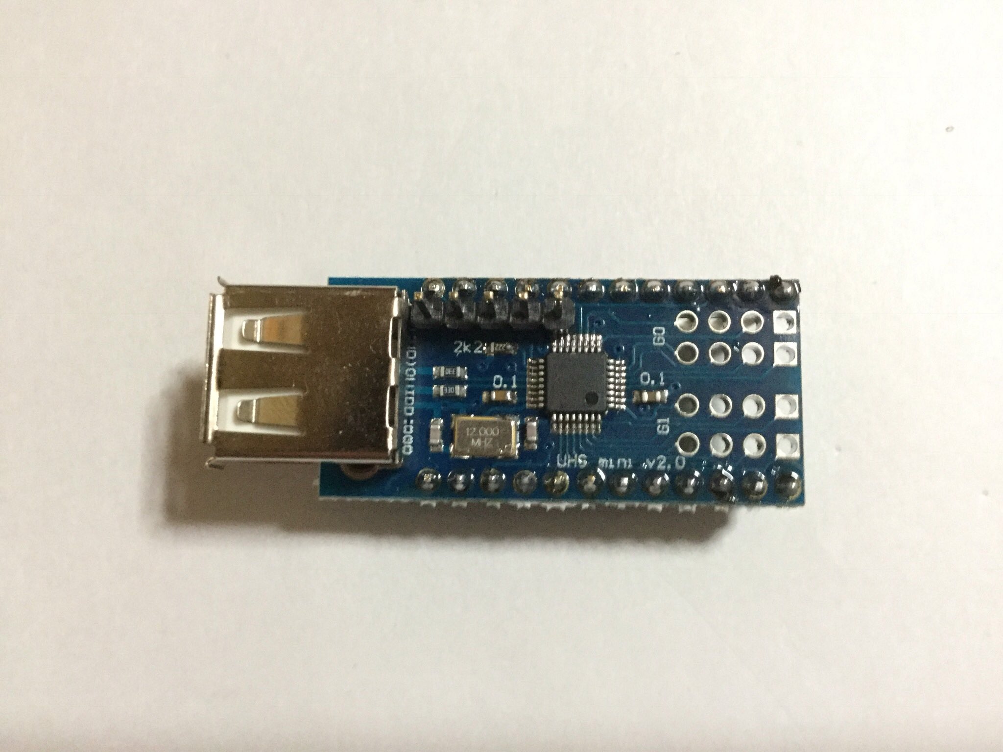 robo8080 Twitter: "Mini USB Host Shield の半田付け終了。 https://t.co/XWUvqOUmek" / Twitter