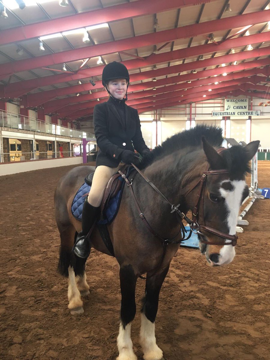 Mark Elliott on Twitter "Ali & Reese first place in Cavan Equestrian Centre in their first
