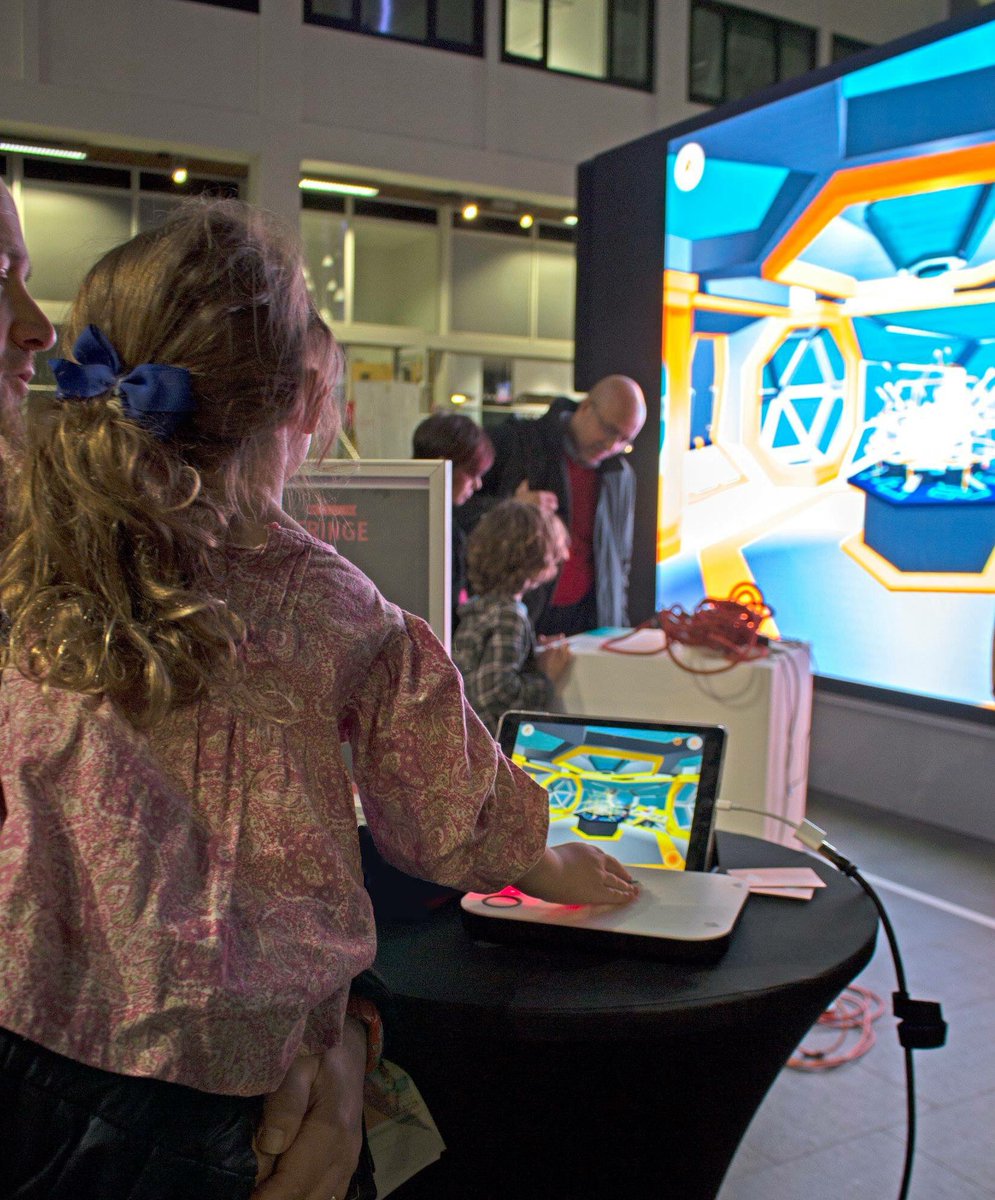 Kodamaworld's tweet photo. What is even cooler than creating your own stories in #3d with @Kodamaworld #Campfire3d ? Displaying them in a giant 5 meter screen, don't you think? #impfringe #createin3d #kidscreativity https://t.co/eKPbuRP7Om