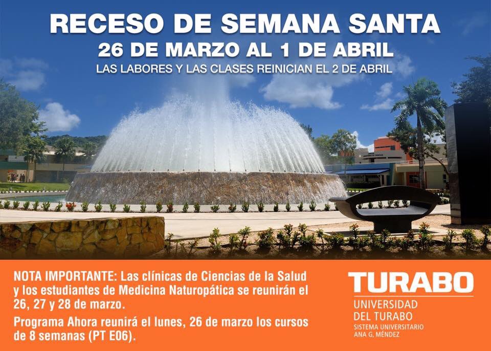 UAGMoficial's tweet photo. Toma nota y comparte. ¡Feliz receso! https://t.co/tOPvVRKjyk