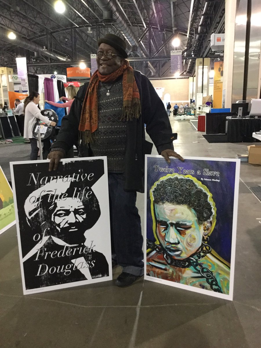 plympton's tweet image. The winners of the big posters at  #recoveringtheclassics at #PLA2018. We don’t want to ship posters home. So we have a very silent auction. So silent we won’t tell people unless they ask us about it
