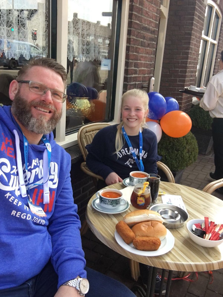 Weer een top organisatie vandaag van de <a href="/Venloop/">Venloop</a>. Alle ITSN wandelaars worden verwend in Velden. #yourwindowtotheworld