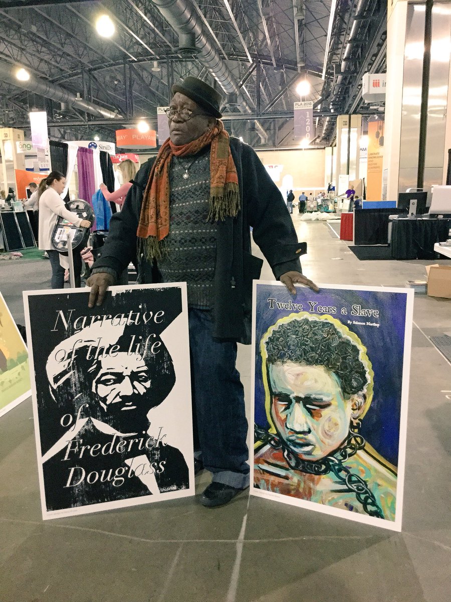 jenny8lee's tweet image. Wonderful to see so many happy passionate people claim their #recoveringtheclassics posters at #PLA2018 from our very silent auction.