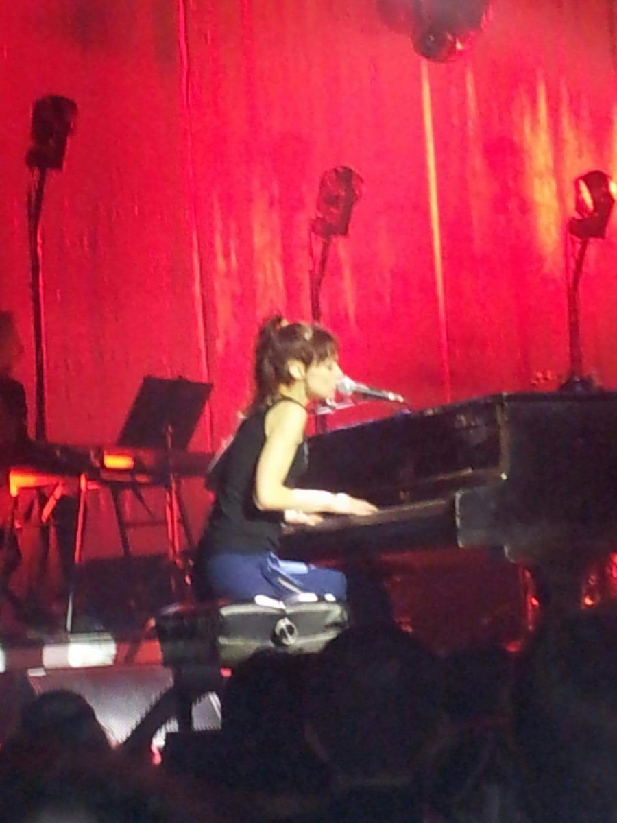 #FionaApple October 2012 NJ ... a tiny dynamo on piano and vocals.   #RockPhotos #LiveMusic