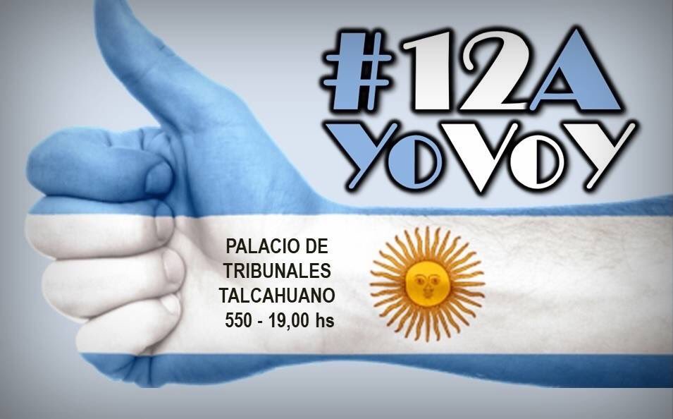 SoyParteJXC's tweet image. Todos a las plazas el 12A BASTA de JUECES korruptos!