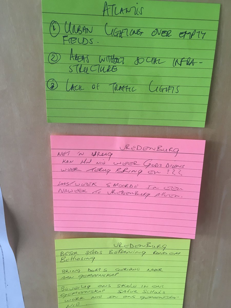 upsafetyfront's tweet image. Some of the outcomes from the commissions #UnitedPublicSafetySummitSeminar #PublicSafety