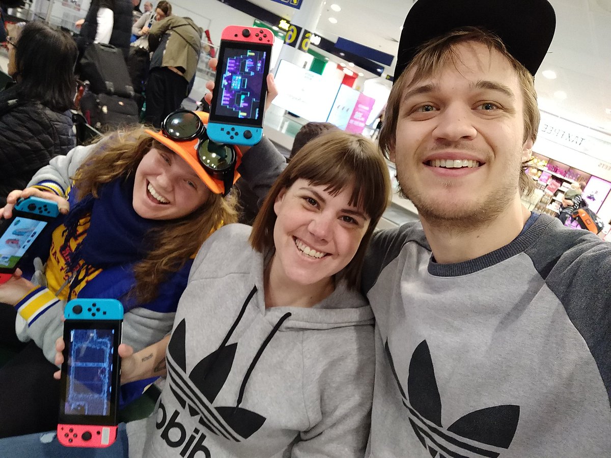 S_Stalhandske's tweet photo. Back from GDC, and holy cow 🐮, thanks for an amazing one from (almost) all the Triple Toppings.
😙💦
#MissingMurray #SquadGoals https://t.co/0PcwUymztB