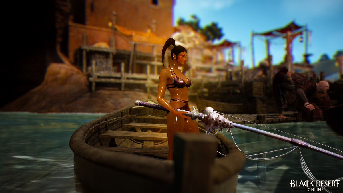 The result of an internal fishing photo shoot with my guild is in! What do y'all think? Should bikini fishing in BDO be a thing? #BDO #Screenshot #BikiniFishing @BDO_News