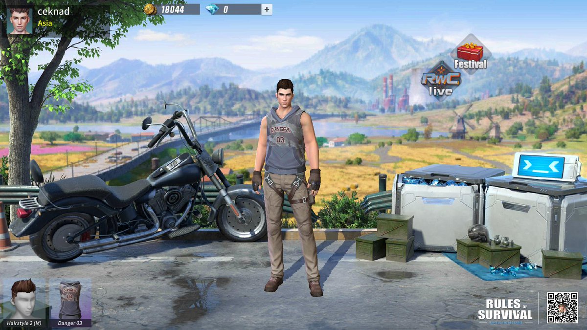 ceknad30's tweet photo. #RulesofSurvival https://t.co/k42idEOSuK