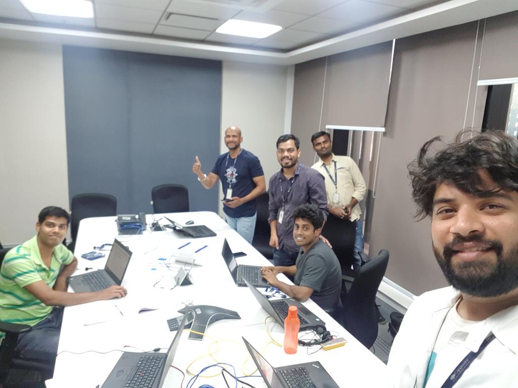 adit110's tweet photo. #CapgeminiCodeJam2018 #UIsmart #hackathon #CapgeminiMumbaiTeam
Working on scenario 2....
Ui design complete.. progressing towards developing the app.. https://t.co/EUKswPC5GR