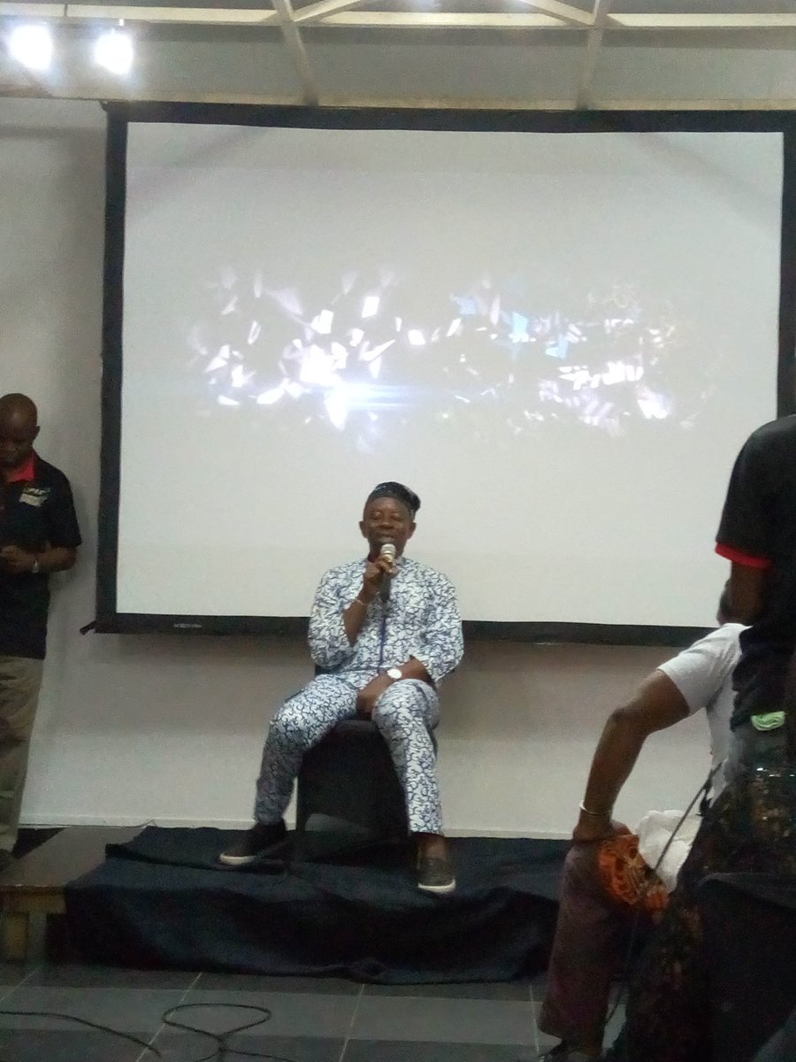 Fairchild09's tweet photo. About 4 years ago, I lost a lot of investments because of pirates. At a point I contemplated suicide. But we always pass that point and pick up the film again. I don't know whether it is stupidity.
Tunde Kelani
#IREP2018 #iREPFilmFestival2018 https://t.co/PwbwX7WNDg