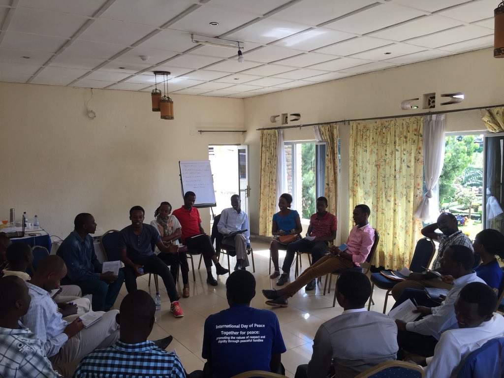 KirengaBlessed's tweet photo. Never Again Rwanda is currently training facilitators on critical thinking
Venue: Four Steps Hotel Huye
@NARwanda @kwizerapatient0 @ryarasa https://t.co/eAFR6hS8aS