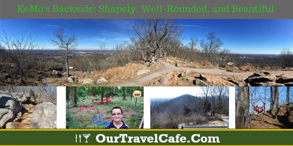 KeMo’s backside is a shapely, well-rounded beauty. We're talking a 5.8 mile mountain #hike at Kennesaw Mountain National #CivilWar Battlefield near #Atlanta with a ~1,000-ft vertical climb. Blog: ourtravelcafe.com/index.php/2018…