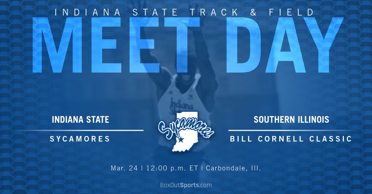 MEET DAY! The Sycamores will begin the outdoor season today at Southern Illinois with the Bill Cornell Classic! Follow the link ⬇️ for live results! #MarchOn

📈: sycamor.es/2GkUFjT